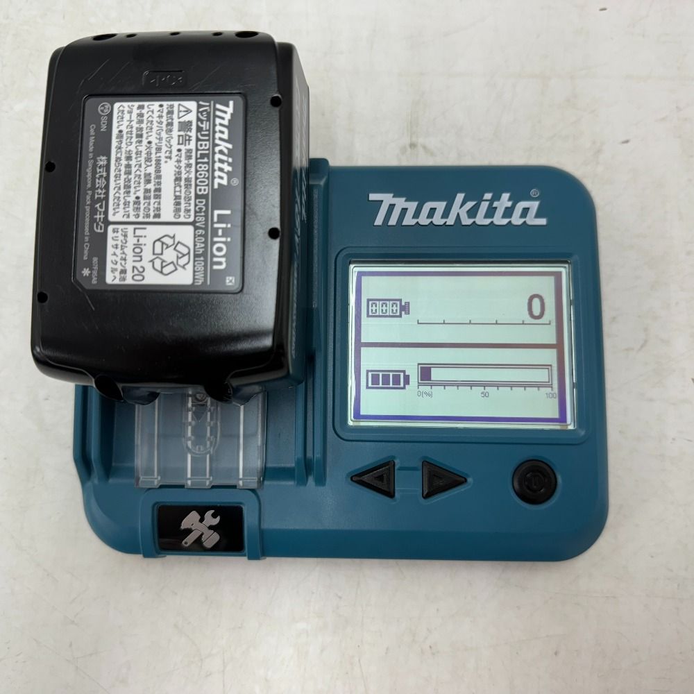 makita マキタ 18V 6.0Ah Li-ionバッテリ 残量表示付 雪マーク付 検品済 化粧箱入 BL1860B A-60464 未使用品 -  メルカリ