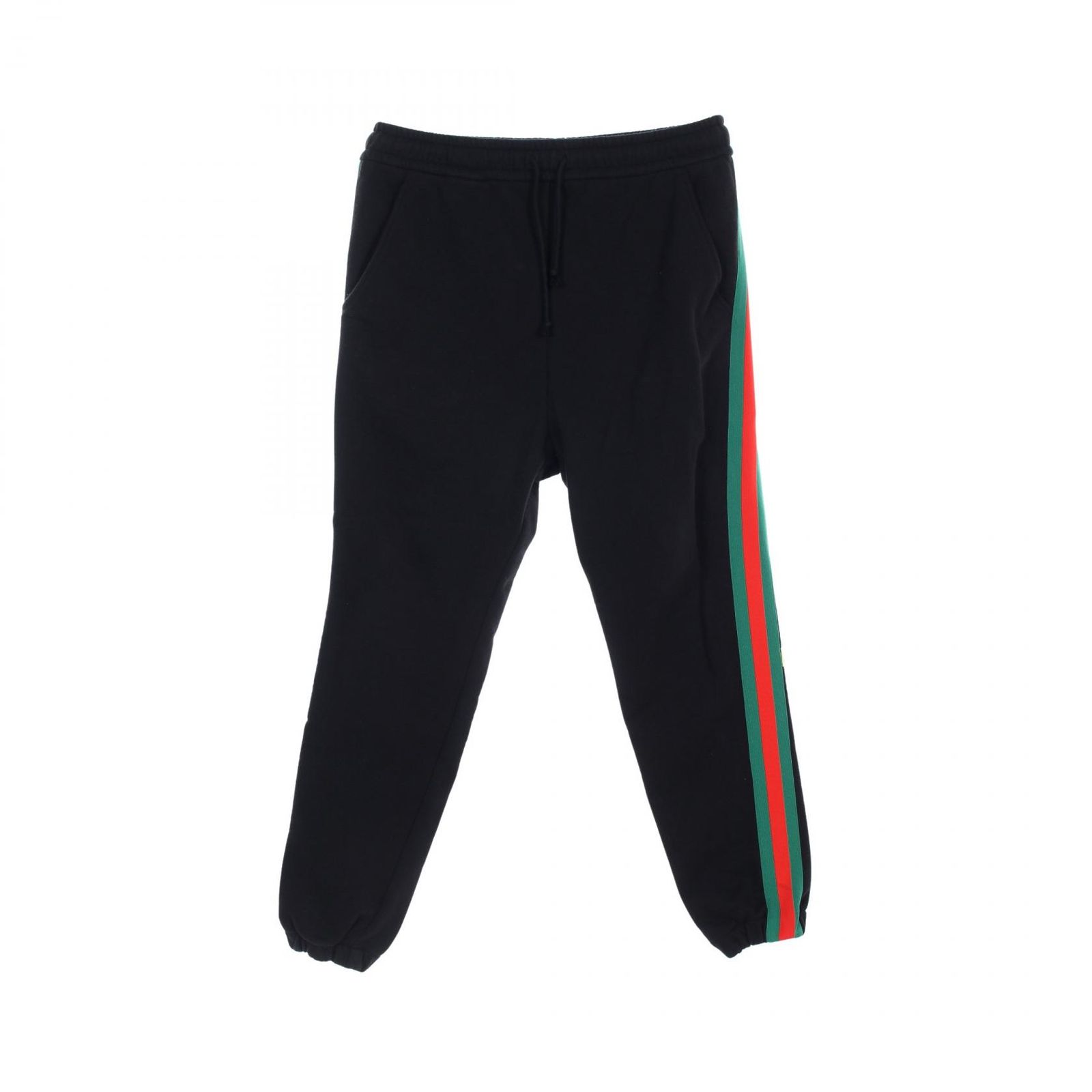 GUCCI グッチ GUCCI × THE NORTH FACE ウェブストライプ ロゴプリント パンツ