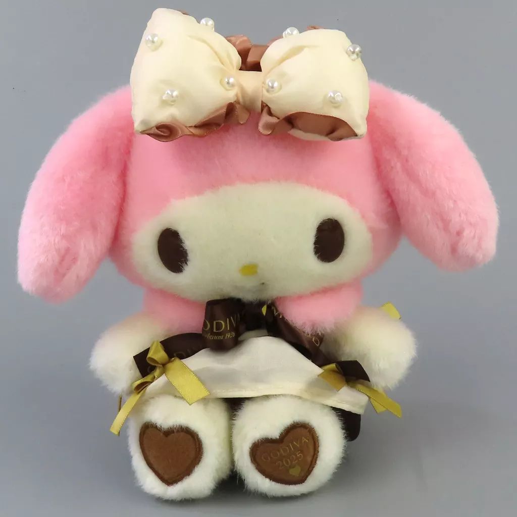 中古】ぬいぐるみ マイメロディ(バレンタイン2025) GODIVA×マイ