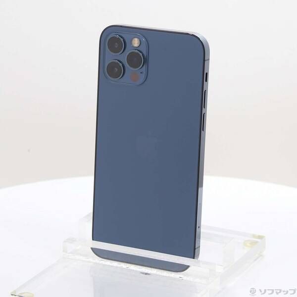〔中古品〕 iPhone12 Pro 128GB パシフィックブルー MGM83J／A SIMフリー【251】