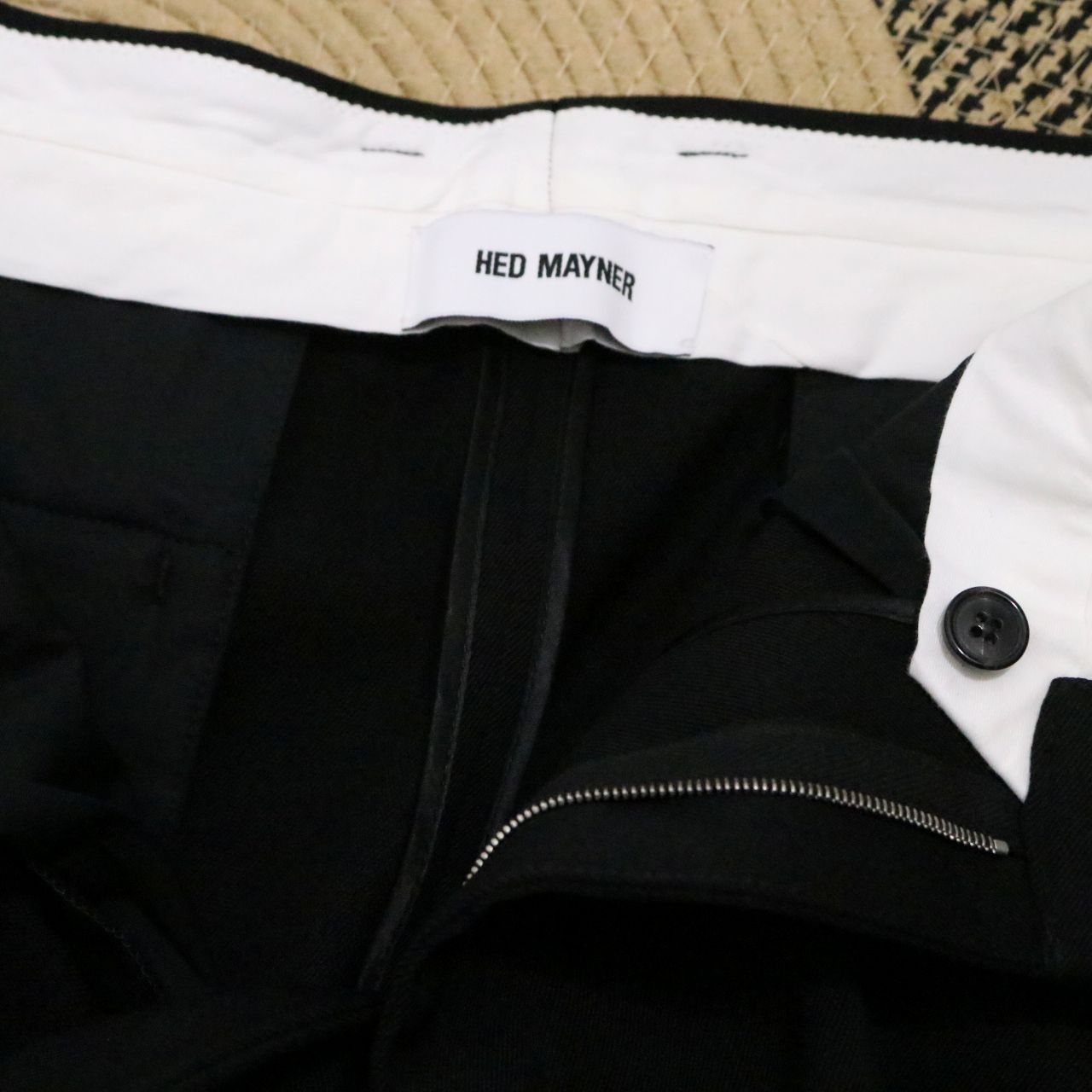 新品】HED MAYNER ヘド メイナー L メンズ スラックス 22AW ウール