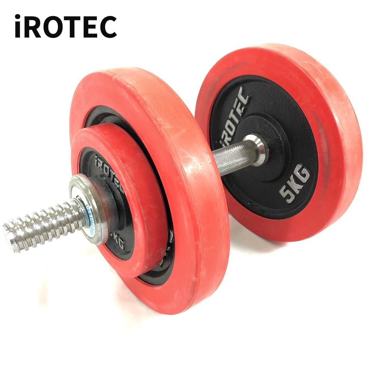 ラバーダンベル 40kg 片手20kg×2個セット IROTEC (アイロテック)