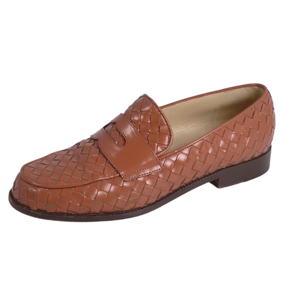 ボッテガヴェネタ BOTTEGA VENETA ローファー モカシン イントレチ