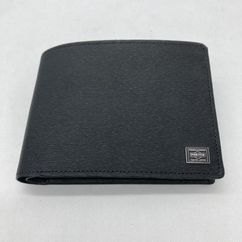 【中古】PORTER CURRENT WALLET ブラック 052-02203 ポーター カレント ウォレット ブラック[19]