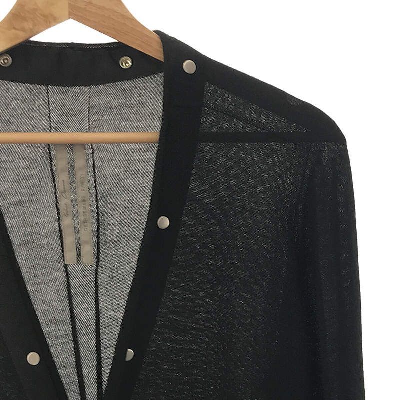 Rick Owens / リックオウエンス | 2021AW | BLACK SASCHA CARDIGAN