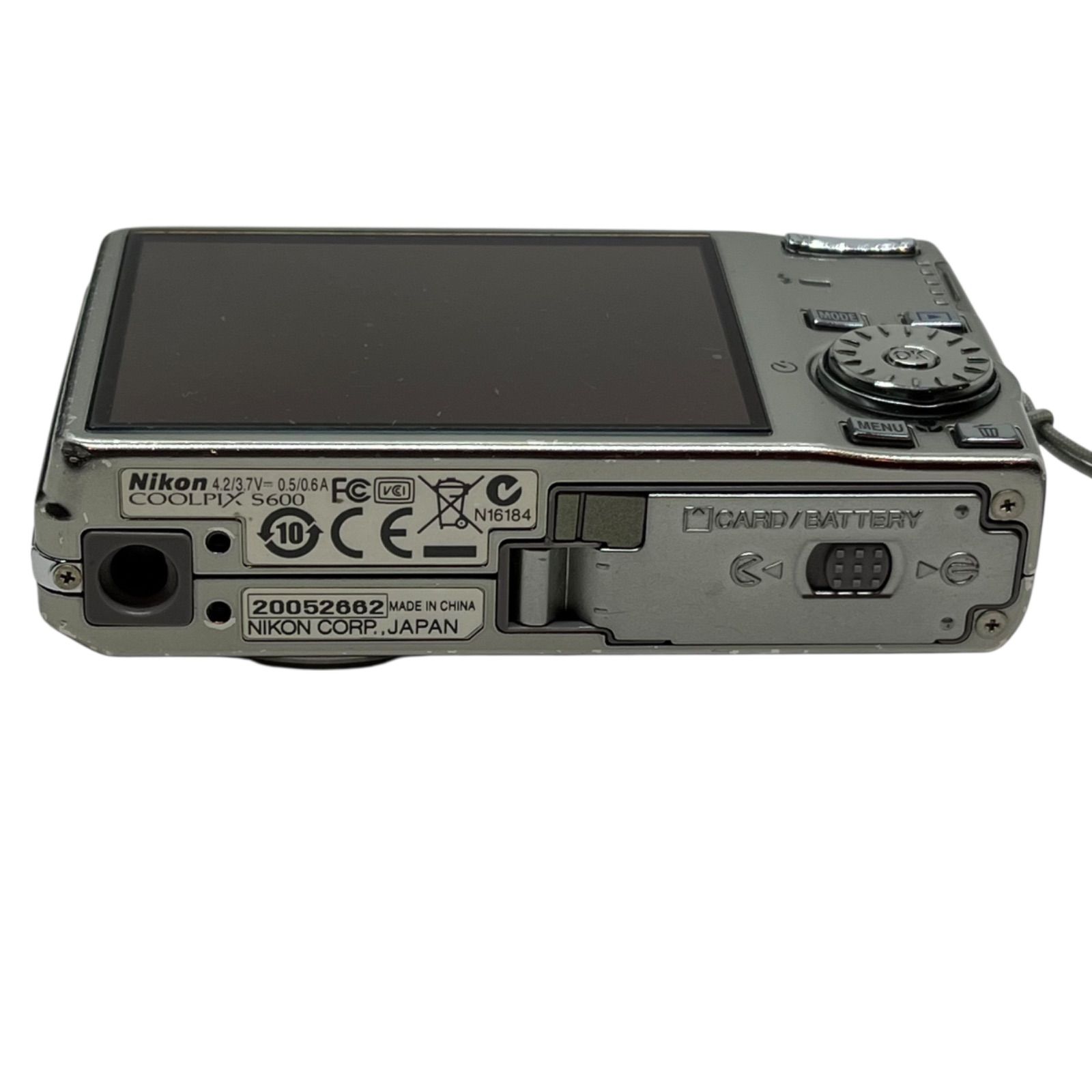 管33999】動作未確認☆NIKON ニコン COOLPIX S600 1000万画素 4