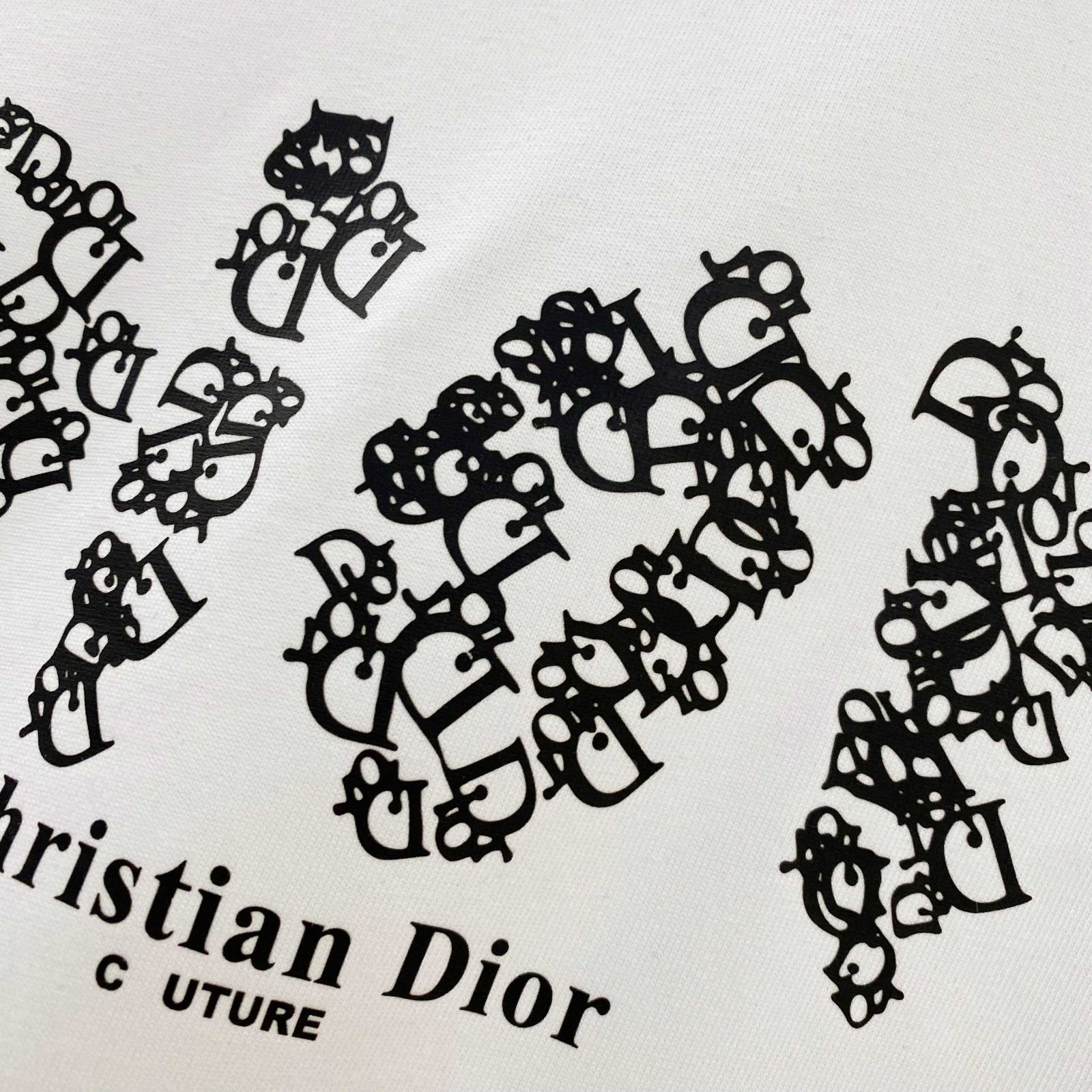 今日特価】DIOR ディオール 25SS プレミアムロゴプリント T