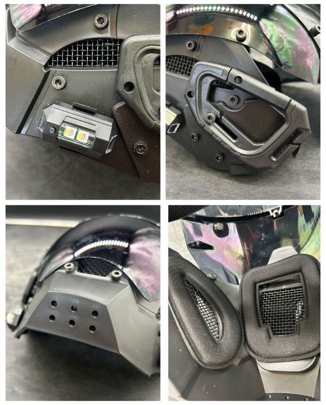 1918 サイバーパンク風 フェイスマスク ヘルメット コスプレ サバゲー ミリタリー ホビー WWW_IMPECCABLEHEALTHCARESERVICES_COM