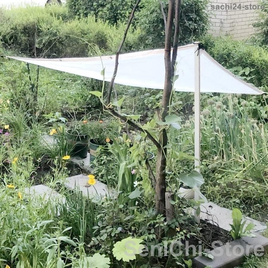 JINALEI 日除けシェード 屋外 5M*8M ベランダ目隠し 色: コーヒー