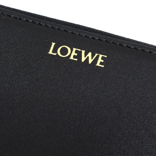 ロエベ LOEWE KNOT COMPACT ZIP AROUND WALLET ノット コンパクト