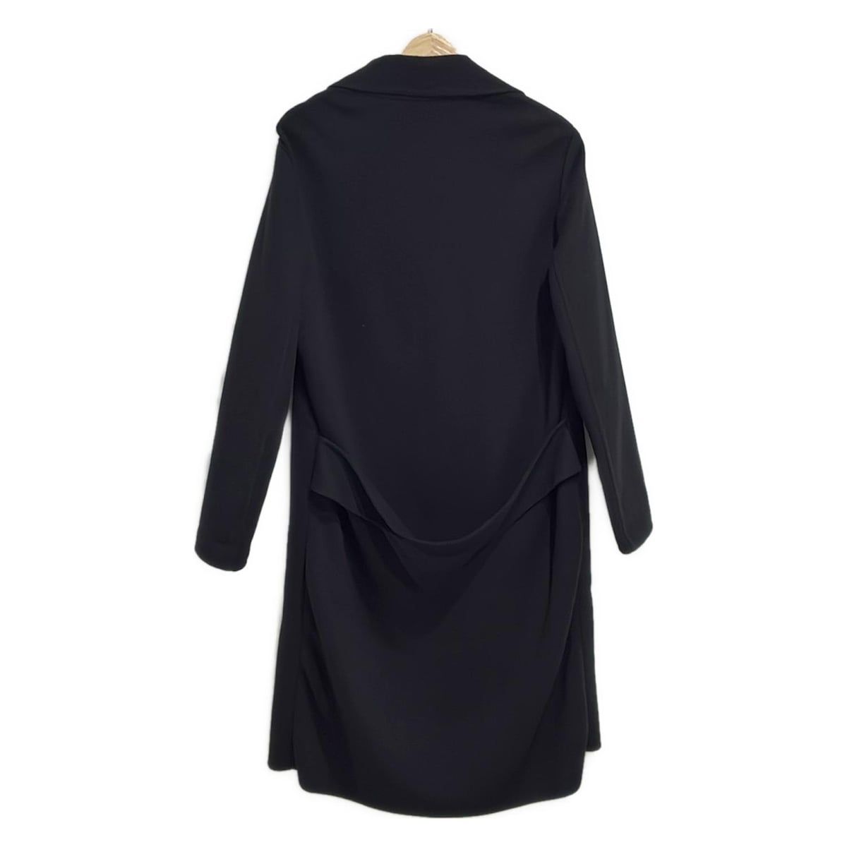 サルヴァトーレ フェラガモ ロングコート 黒 42(M)