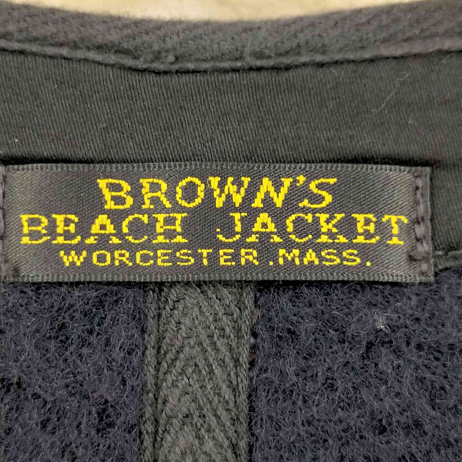 【良品】BROWN'S BEACH JACKET 524 良品】BROWN'S BEACH JACKET 524