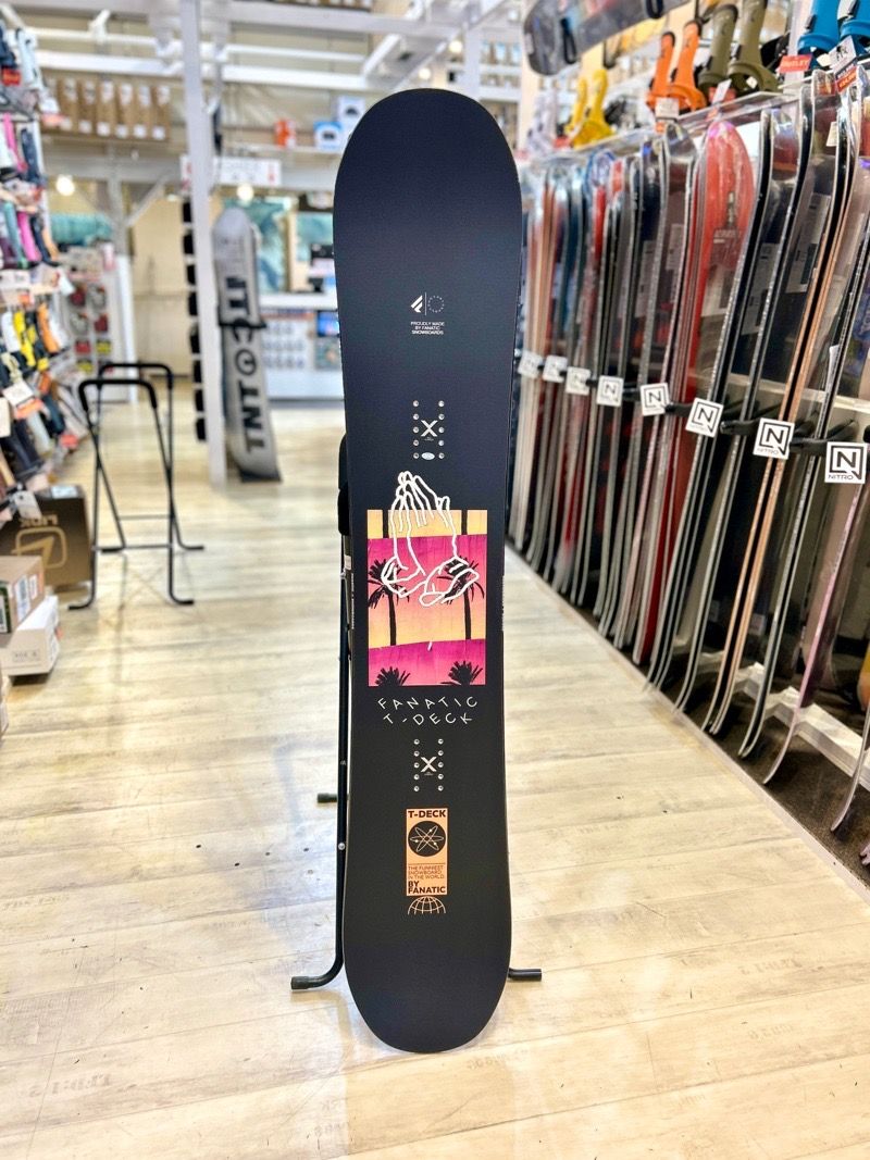 FANATIC T-DECK スノーボード ダブルキャンバー157 楽天市場