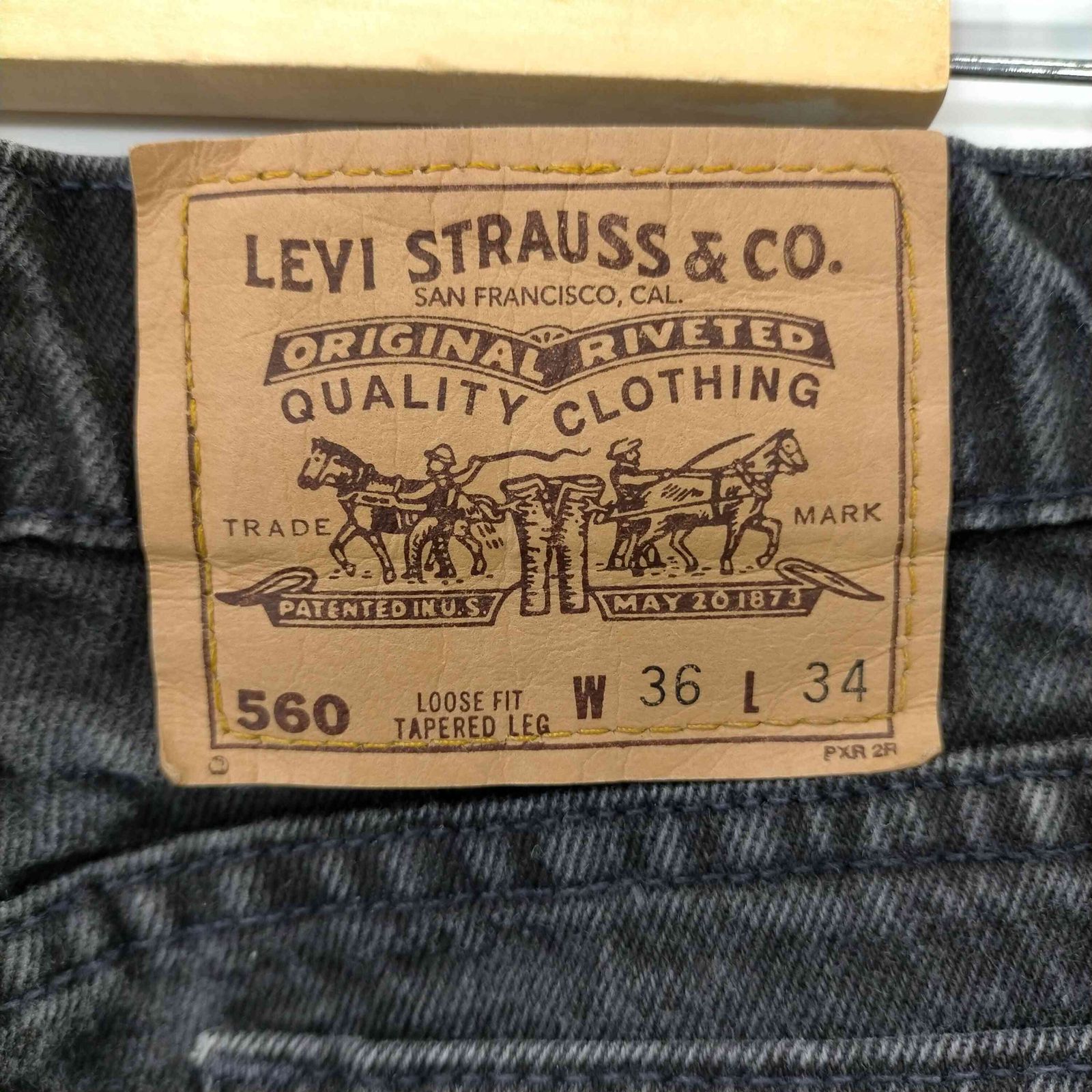 リーバイス 560 usa製 96年1月 リーバイス Levis 90S MADE IN USA 96年1月製造 560 後染め