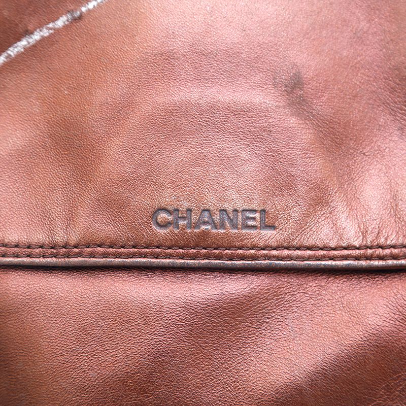 CHANEL シャネル ショルダーバッグ ブロンズ ワンショルダー