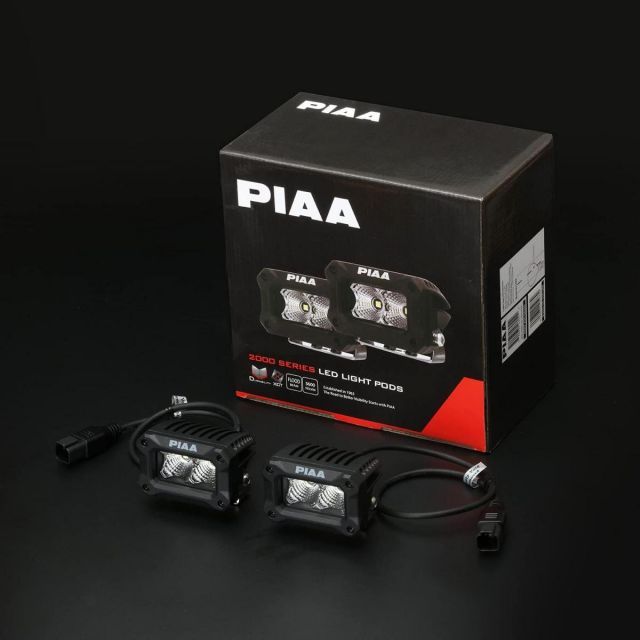 PIAA ピア LEDランプ 2000シリーズ DKCL209 5600K純白光 2個入 フラッド配光ランプ カー用品