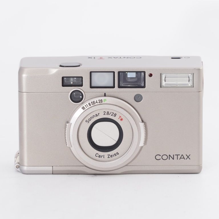 CONTAX コンタックス Tix コンパクトフィルムカメラ APSフィルム用 シルバー - メルカリ