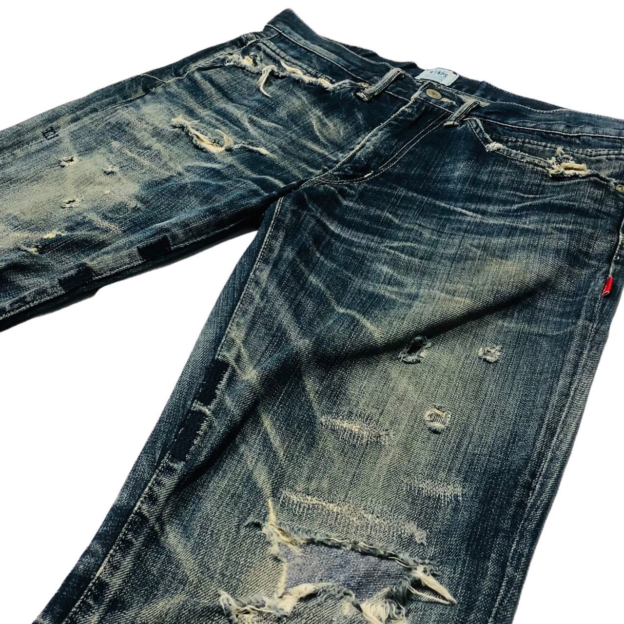 WTAPS(ダブルタップス) 13SS BLUES VERY SKINNY TRASH/S/ダメージ加工 