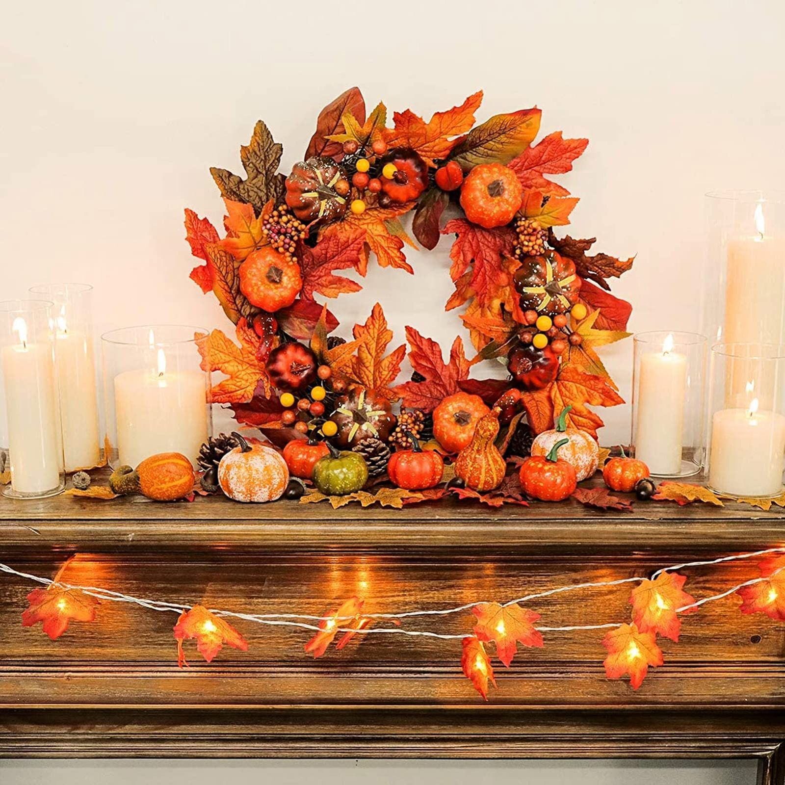 Haodeliy ハロウィン かぼちゃ 50PCS ハロウィン飾り ミニ