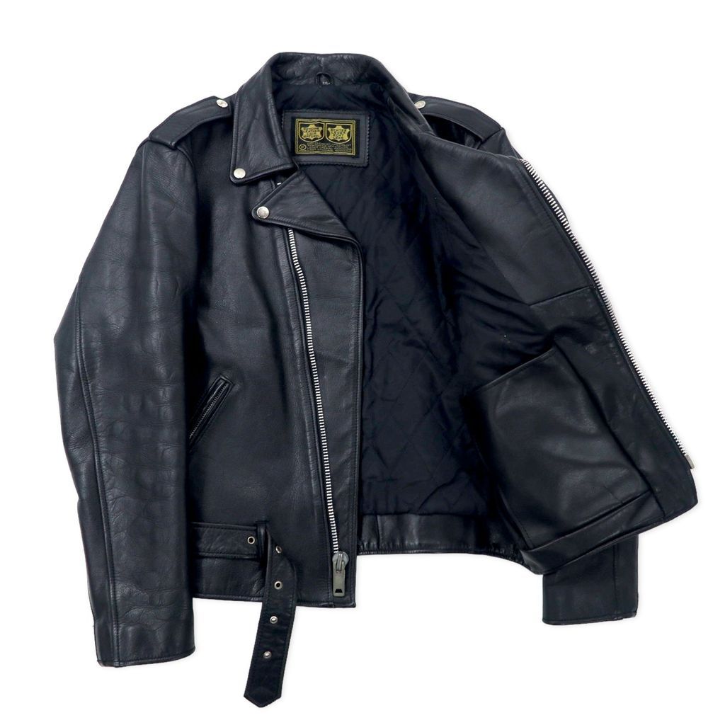 TIME&TIDE 牛革 レザージャケット キルティングライナー ライダース TIME&TIDE 牛革 レザージャケット キルティングライナー ライダース