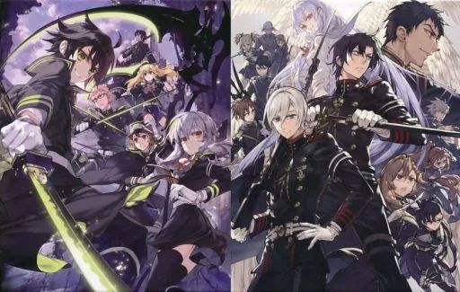 中古】アニメBlu-ray Disc 終わりのセラフ 初回限定生産 1期+2期