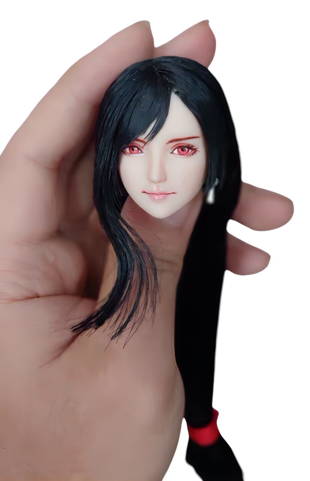 Amazon | 1/6 女性フィギュア ヘッド FF ティファ リアル