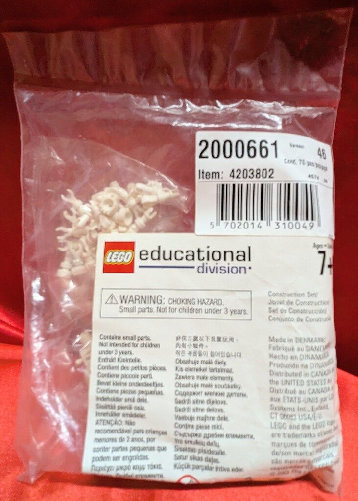 LEGO educational division SKELETON-GHOST 970661