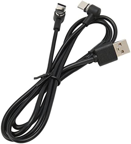 コントローラー充電器充電ケーブル PS5用 2.6フィート Type Cデータコード 90度 デュアルマグネティック Type C 2イン1 ハンドル充電コード PS VR2用 Switch用