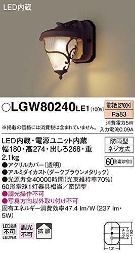 60形電球1灯相当