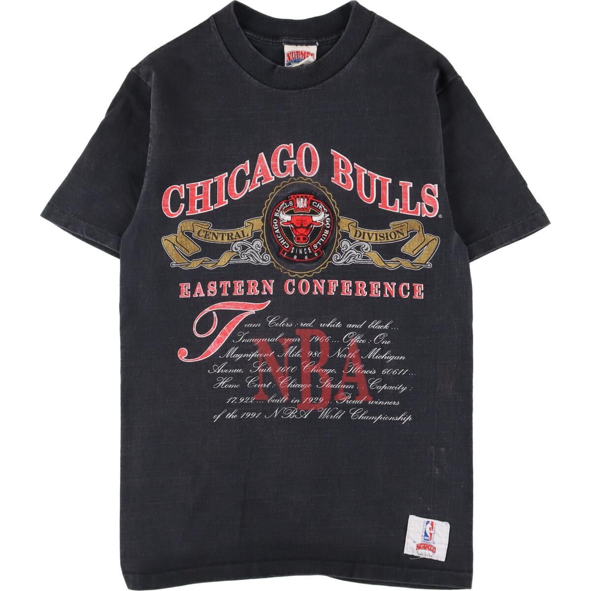 古着 90年代 NUTMEG NBA CHICAGO BULLS シカゴ ブルズ プリントTシャツ