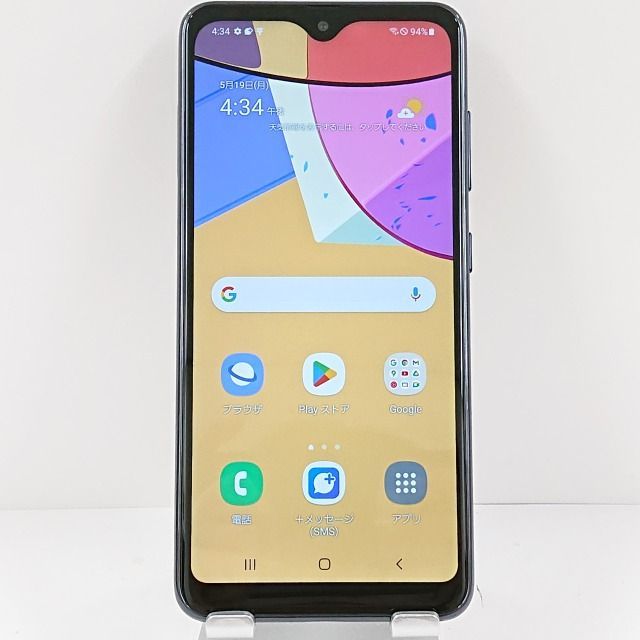 Galaxy A21 シンプル SCV49 au ブラック 送料無料 本体 c12497 Galaxy