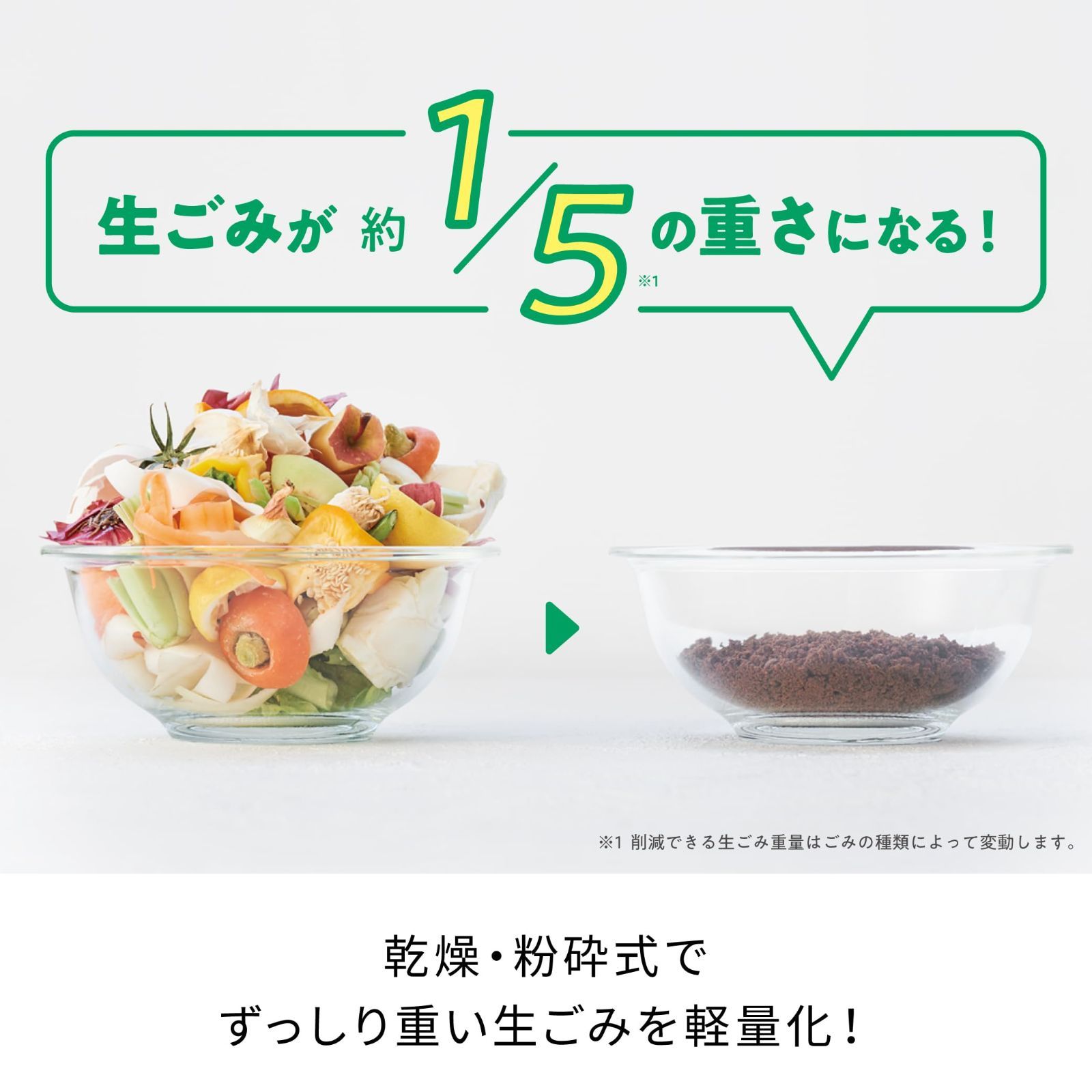 商品 RDP-1 活性炭脱臭フィルター オゾン脱臭 recolte 肥料としても使える 脱臭 卓上 Food おしゃれ 1人暮らし コンパクト Waste 小型 粉砕 Disposer 乾燥 自動 電動 クリームホワイト 生ごみ処理機 レコルト