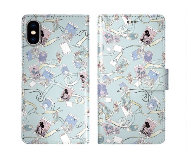 スカラー スマホケース Galaxy S24 SC-51E 手帳型 ギャラクシー SC-53E SC-53D SC-56C SC-53B SC-51A SC-42A スマホカバー 全機種対応 scolar スカラコ リボン フォト かわいい
