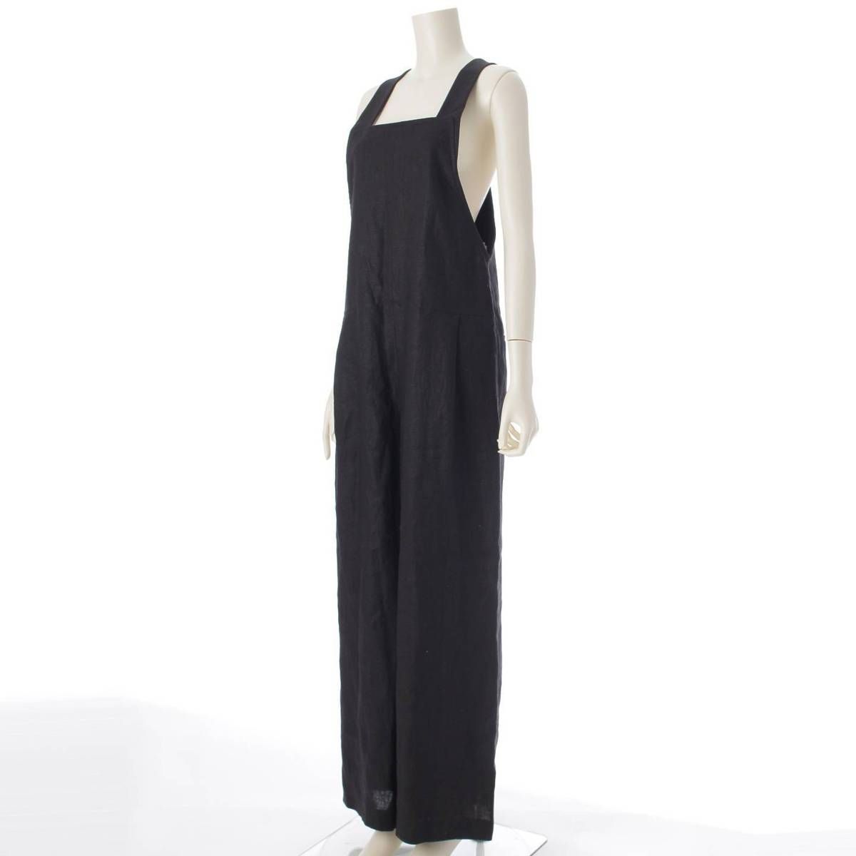 専用ebure サロペット オーバーオール 38 ウール 無地 黒 2025年最新】ebure サロペット・オーバーオール・オールインワンの人気