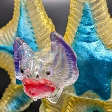 マックストイ ミニソフビ怪獣倉庫シリーズ　ペスター フィギュア MAX TOY ミニソフビ怪獣倉庫シリーズ ペスター（クリア）