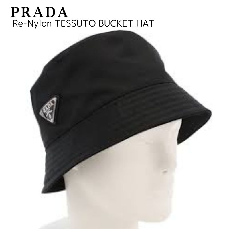 PRADA プラダ バケットハット 2HC137 2DMI メンズ Re-Nylon リナイロン