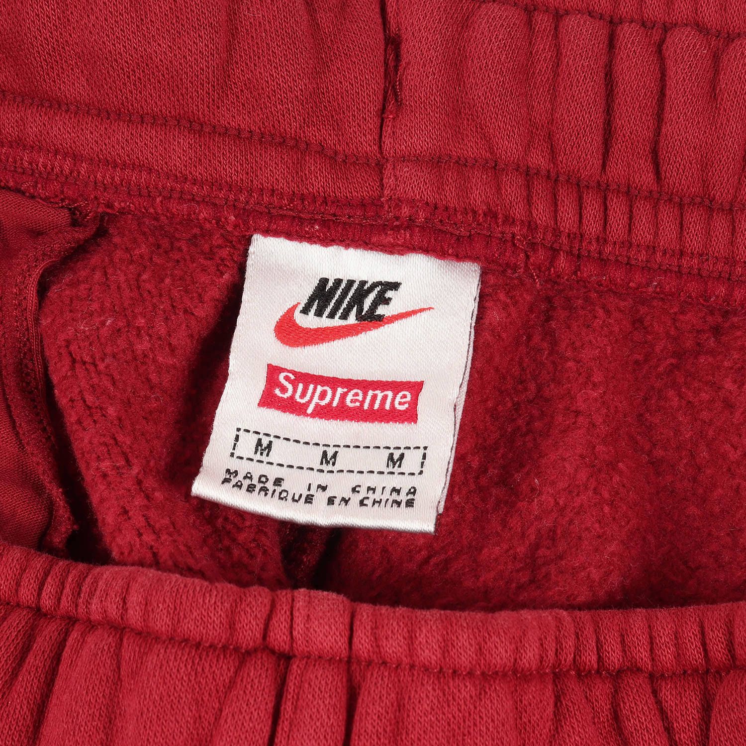 18aw Supreme バーガンディ ロゴスウェット 18aw Supreme バーガンディ