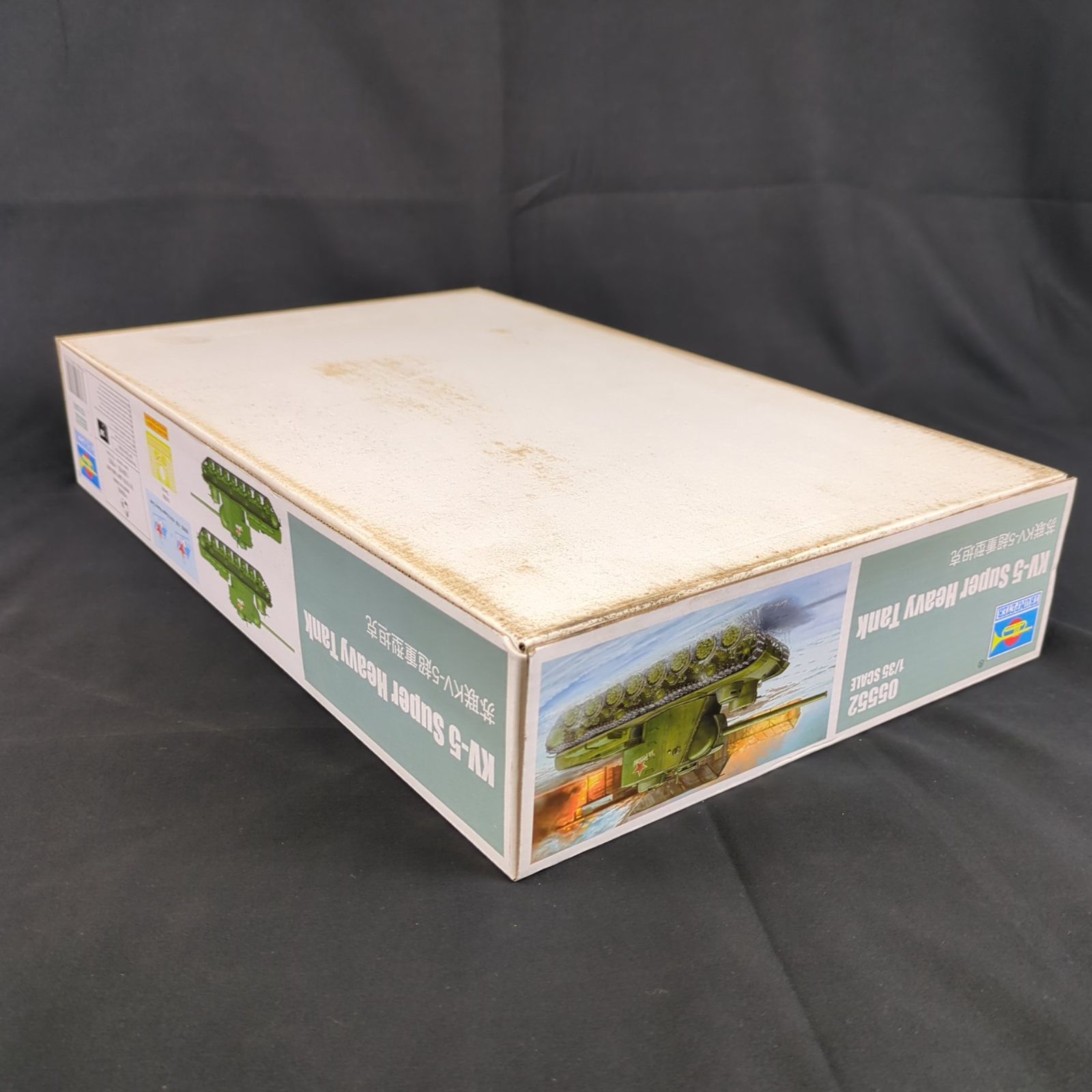  輸入キット 品 トランペッター 05552 1 35 KV 5 Super Heavy Tank ソビエト軍 超重戦車 その他 模型 プラモデル