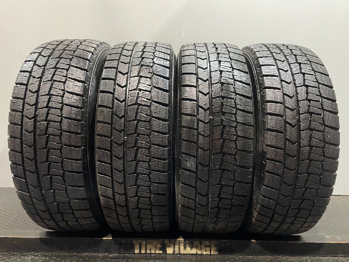 走行短め DUNLOP WINTER MAXX WM02 205|60R16 16インチ スタッドレス 4本 22年製 アテンザスポーツ ビアンテ ヴォクシー ノア等 KTC232