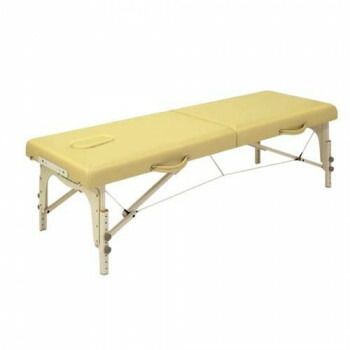 高田ベッド製作所 ローズ60 木製ポータブルベッド 幅60×長さ183×高さ45 65cm 高さ調節機能付き アイボリー TB-381-01