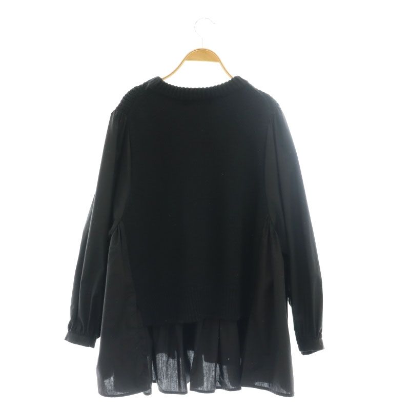 machattフレアドッキングシャツニット新品｜トップス