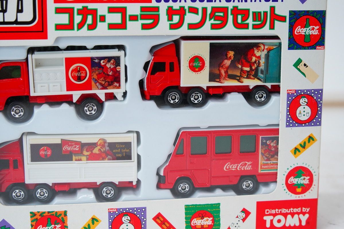 8.19 △ トミカ コカ・コーラ サンタセット クリスマス - メルカリ