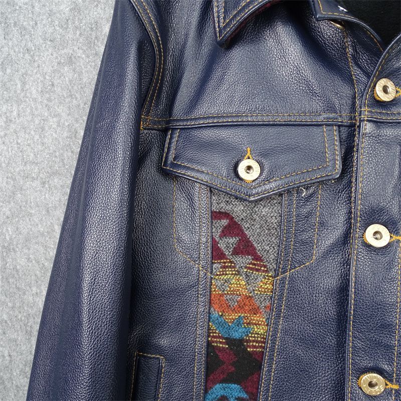 楽天市場】M~4XL 本革ジャケット メンズ カウハイド MA-1 牛革