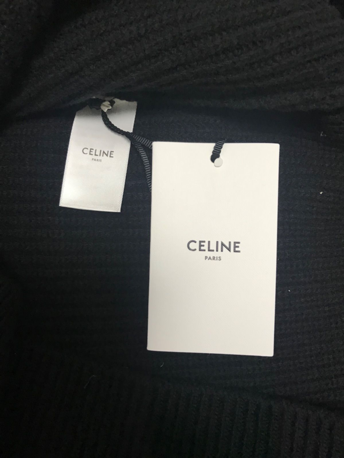 【CELINE】セリーヌ ロゴ オーバーサイズ セーター ウール