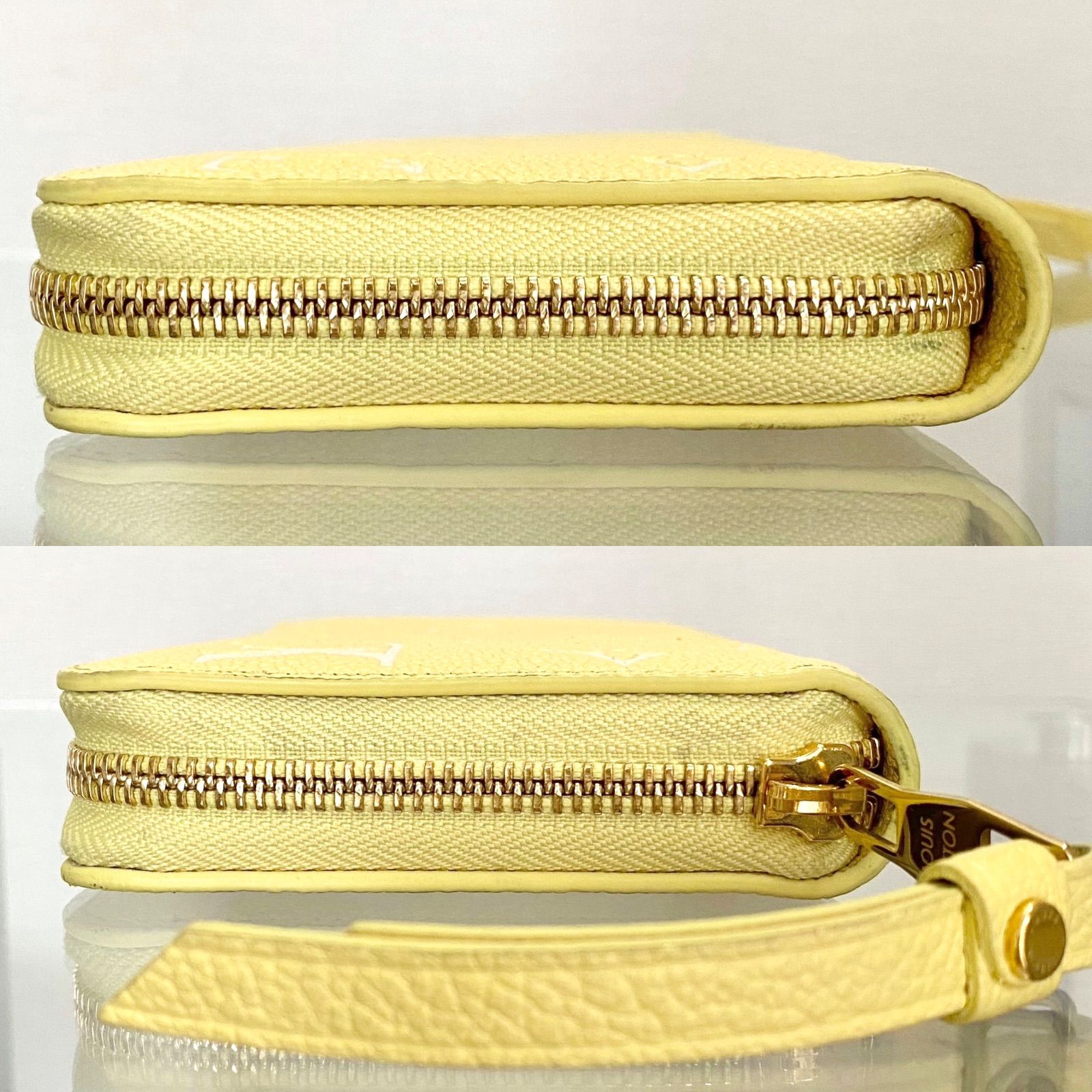 日本限定】Louis Vuitton 長財布 ジッピーウォレット イエロー - メルカリ