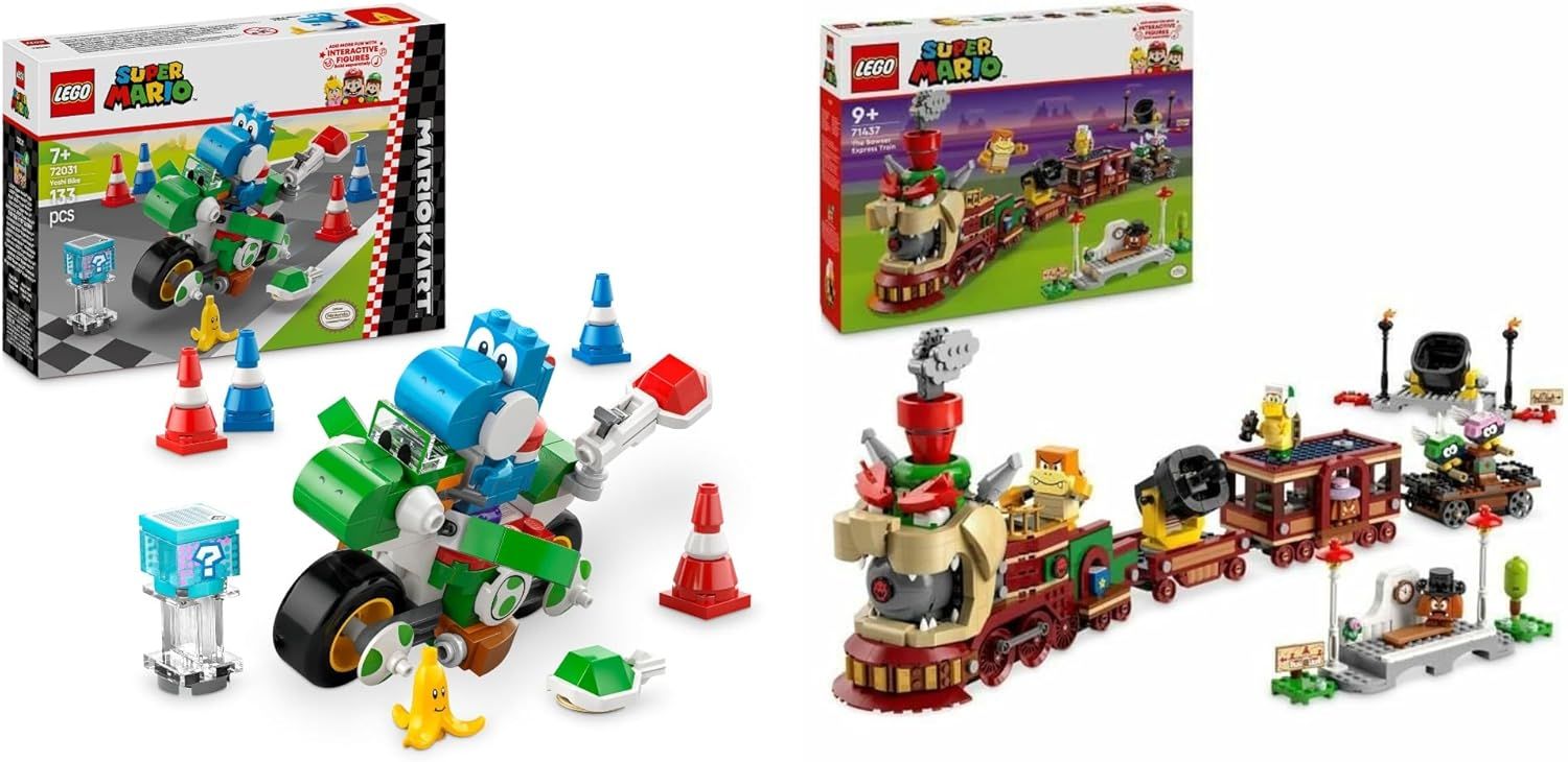 【セット買い】レゴ(LEGO) スーパーマリオ マリオカート – ヨッシーバイク 72031 + クッパ エクスプレス 71437