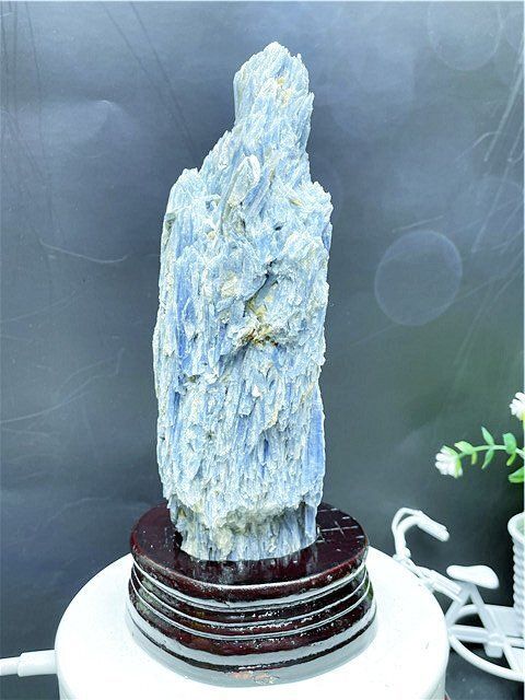 AAA級天然藍晶石 カイヤナイト 鉱標B87U3 263U60A