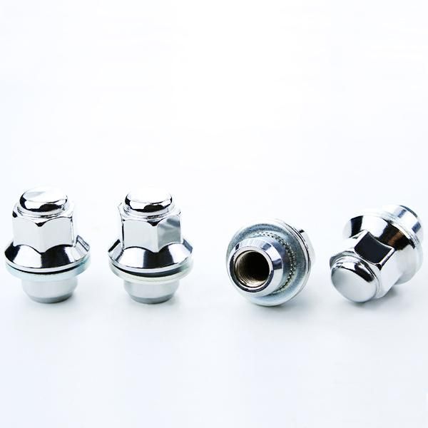 ホイールナット 50個 平座ナット P1.25 日産 純正 ホイール 用 シャンク径 20mm ストレートナット 39mm 21HEX メッキナット WP FFCRYSTALESIA_COM