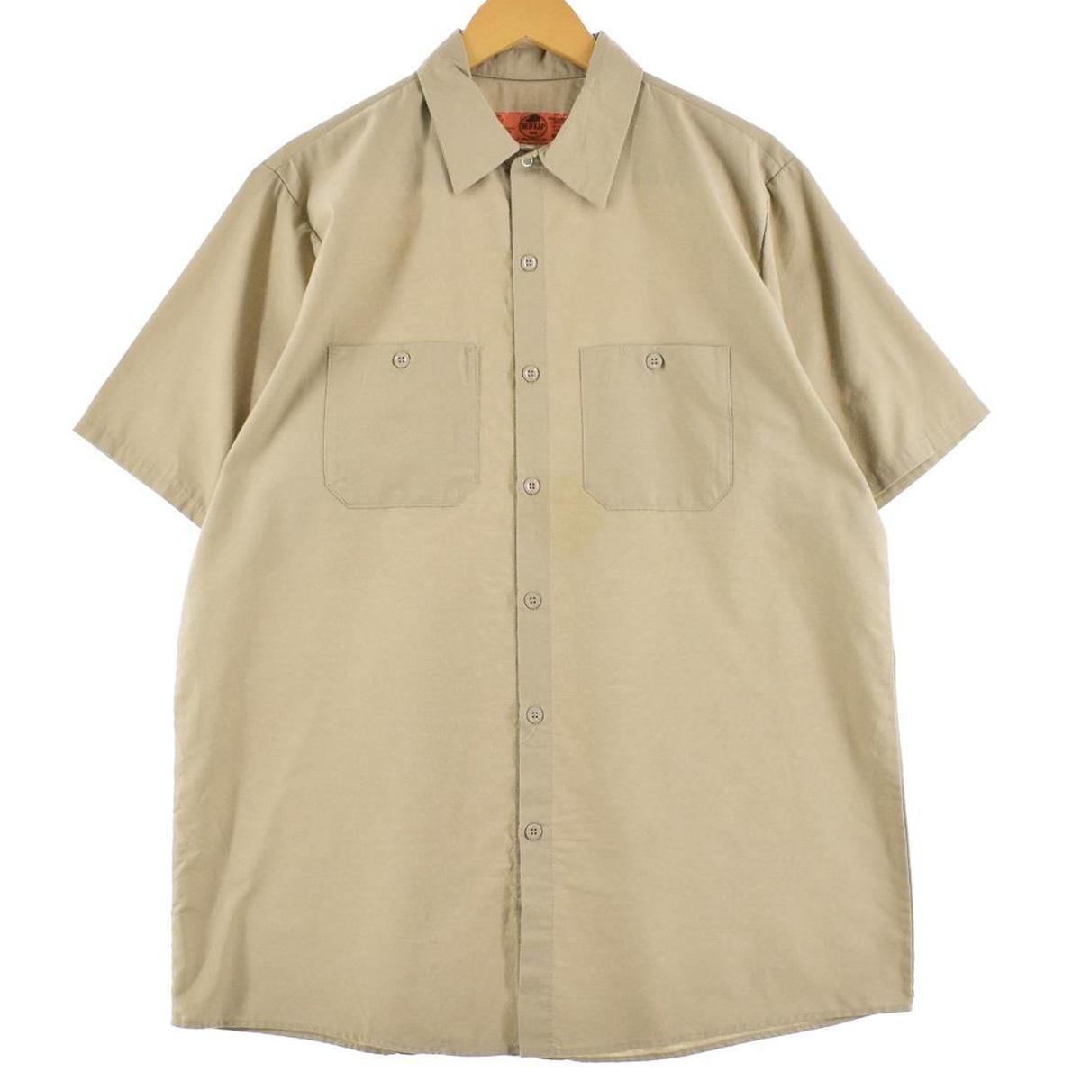 古着 レッドキャップ Red kap 半袖 ワークシャツ メンズL/eaa259874