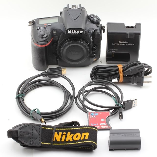 ニコンD810ボディ ニコン Nikon D810 ボディ 美品 SDカード(16GB)付き : カメラの